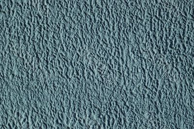 Blue rough wall surface