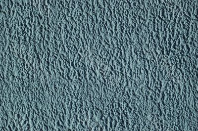 Blue rough wall surface Blue rough wall surface