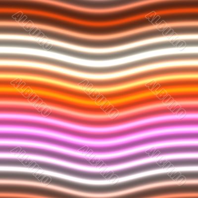 Glowing neon lines