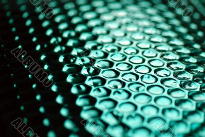 Metallic Green Bubble Wrap