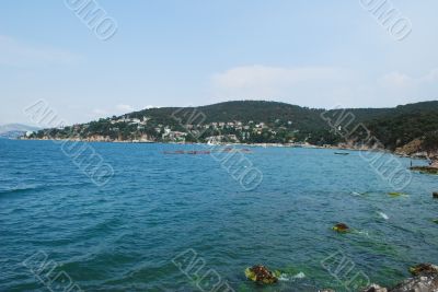 Princes` Island in sea of Marmara