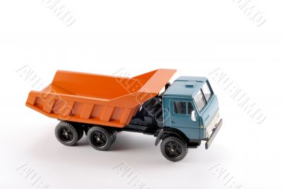 Collection scale model of the Dumper truck