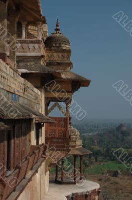 Old balcony of the jahangir palace