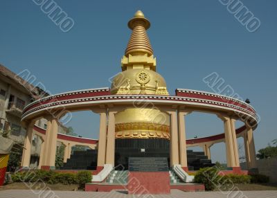 Kadam stupa in Bodhgaya