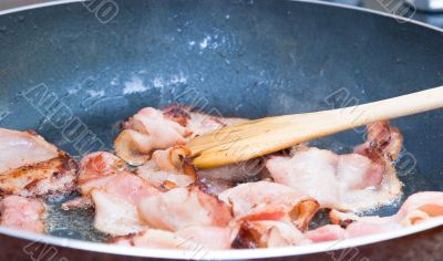 Bacon and Wooden Spoon Bacon and Wooden Spoon