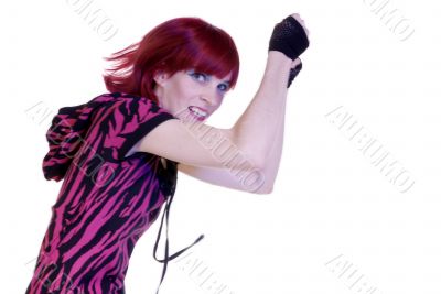 woman jumps woman jumps