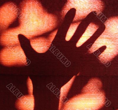 hand shadow hand shadow