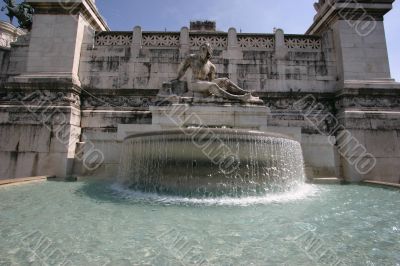 Tyrrhenian sea fountain