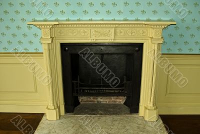 Beautiful fireplace