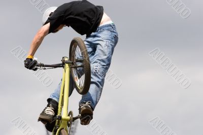 BMX biker Airborne