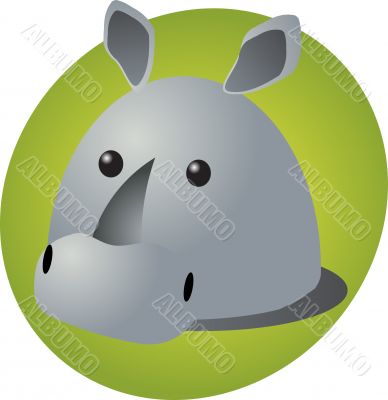 Rhino cartoon