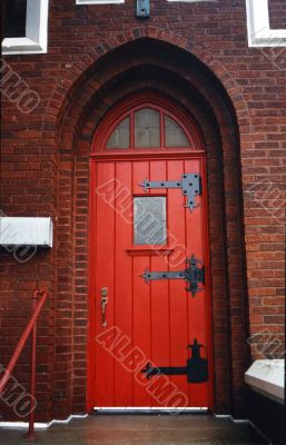 Red door