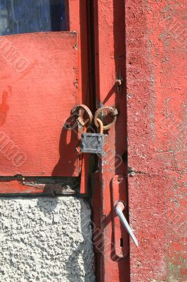 Old padlock