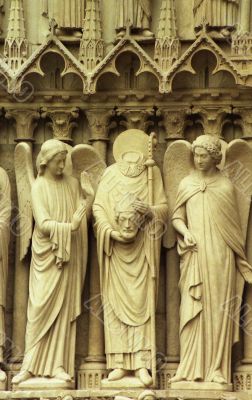 Facade of Notre Dame