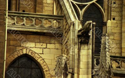 Facade of Notre Dame