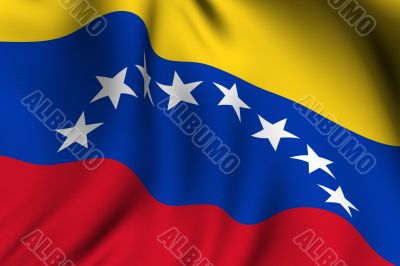 Rendered Venezuelan Flag