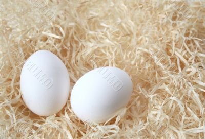 Two eggs