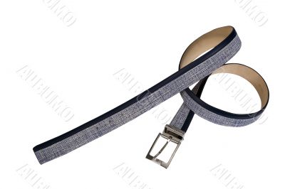 convolute grey belt with texture