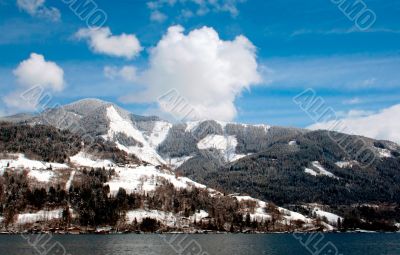 Tranquil Alpine Scene