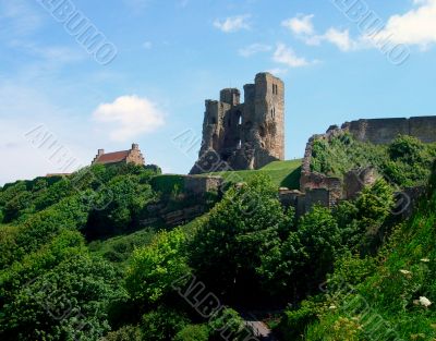 Scarborough Castle view Scarborough Castle view