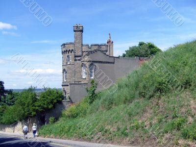 Historic castle shaped house Historic castle shaped house