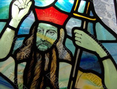 Stained glass window Stained glass window