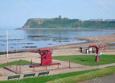 Scarborough Castle view Scarborough Castle view