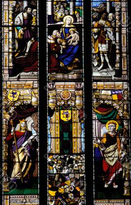 Stained glass window Stained glass window