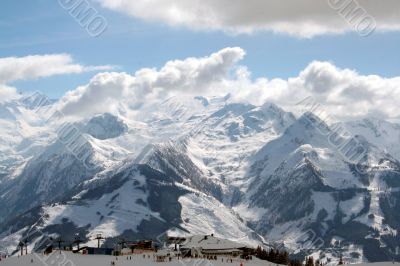 Beautiful Swiss Alps Scenery