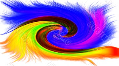 Dance of paints.