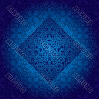 floral fancy repeat blue floral fancy repeat blue