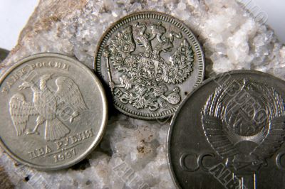 russian and USSR coins