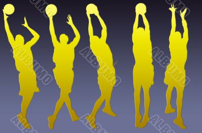 Basketball players Basketball players