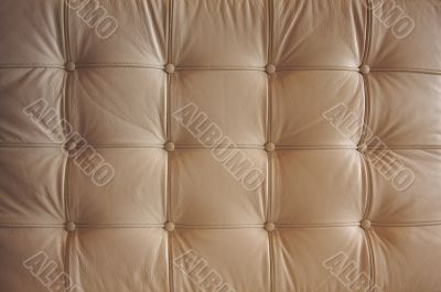 Comfortable Buttoned Leather Pattern