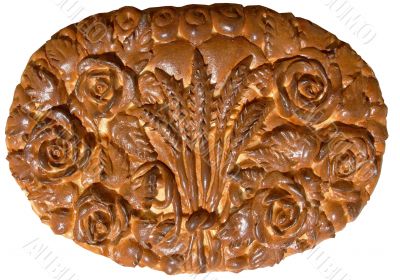  	Isolated Ukrainian festive bakery Holiday Bread