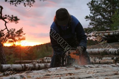 a lumberjack