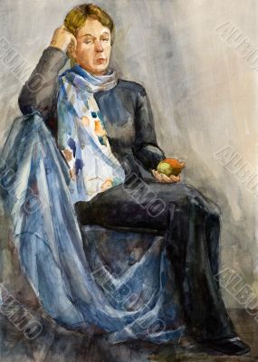 water-colour
