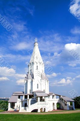 Russian antique church