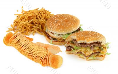 unhealthy food composition