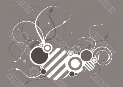 gray hash floral gray hash floral