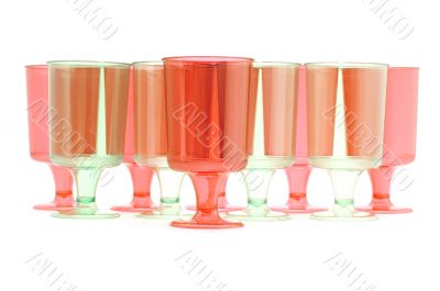 plastic cups