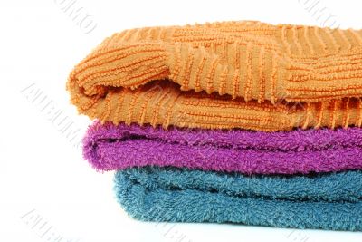three colors on a white background three colors on a white background