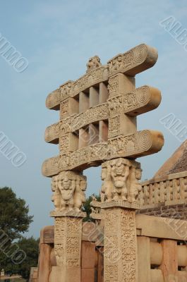 Stupa Gates at Sanchi