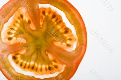 Slice of tomato