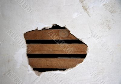 Damaged Plaster Wall