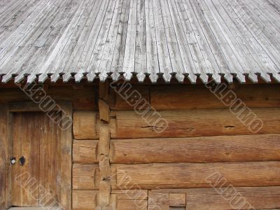 Greater rural log hut