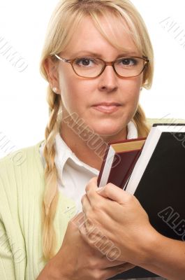 Attractive Student Carrying Her Books