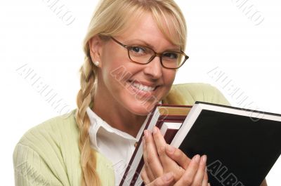 Attractive Student Carrying Her Books