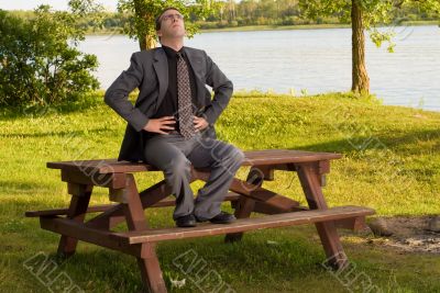 Businessman Relaxation