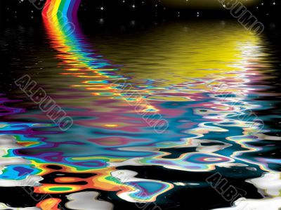 rainbow reflect